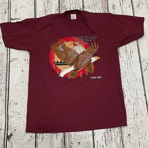 Vintage 90s Fort Sill Oklahoma United States Army Field Artillery 1990s tshirt